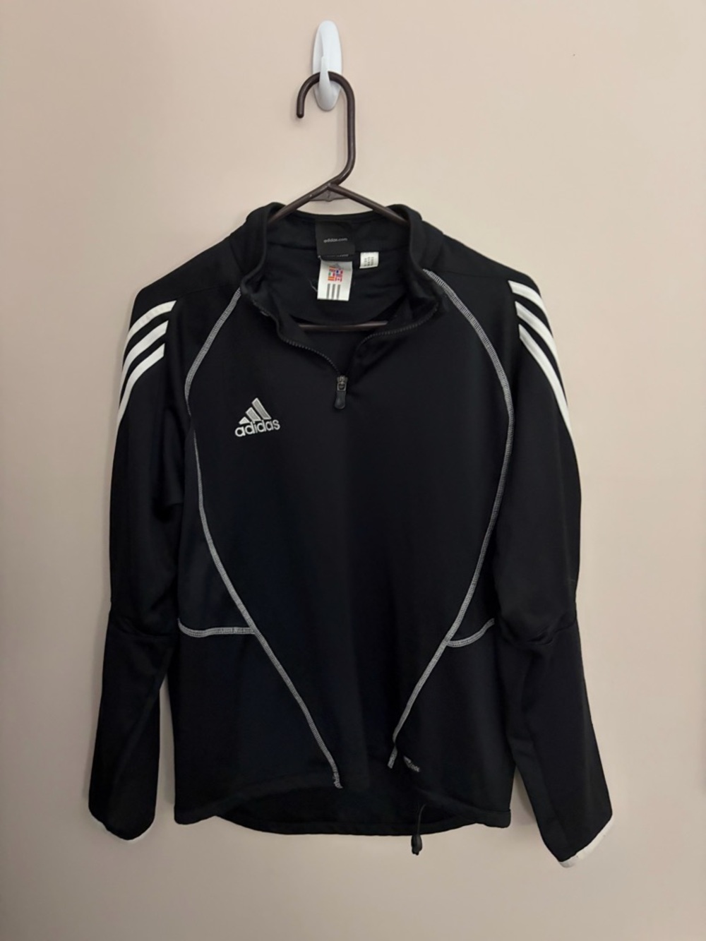 adidas Black Performance Jacket - Picture 2 of 2